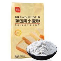 凑单品：展艺 烘焙原料 高筋面粉 500g *3件