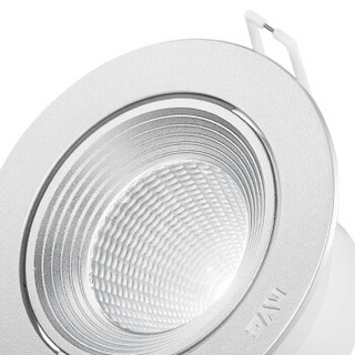 nvc-lighting 雷士照明 E-NLED166D led射灯 经济PC款 银灰 3W