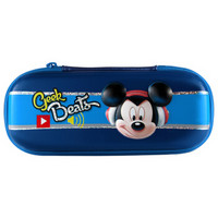Disney 迪士尼 E6029 米奇3D大容量耐压硬质笔袋 蓝色