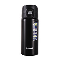 Peacock 孔雀 DMW-40-B 保温杯 400ml 商务黑