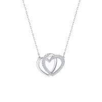 双11预售：SWAROVSKI 施华洛世奇 Dear Medium 5345475 心形项链