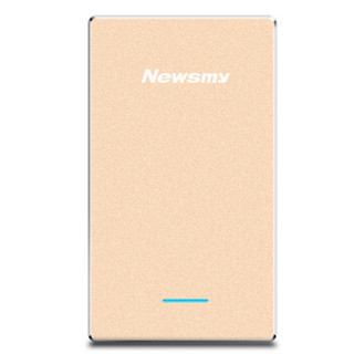 纽曼（Newsmy）120GB USB3.0 移动固态硬盘（PSSD） 速睿 1.8英寸 土豪金 便携安全稳定快速 海量存储