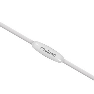 Coolpad 酷派 C06 耳机 (通用、耳塞式、时尚白)