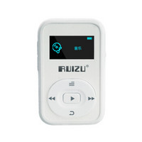 锐族（RUIZU）X26 8G白色 无线蓝牙 运动MP3 有屏迷你 带背夹 随身听