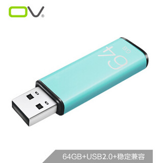 OV 64GB USB2.0 U盘 U-color 冰原蓝 经典时尚 炫彩mini