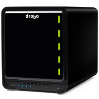 Drobo 5N 千兆网口 BeyondRAID技术支持硬盘混插 5盘位NAS磁盘阵列