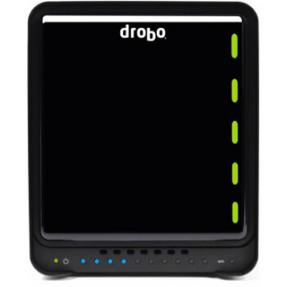 Drobo 5N 千兆网口 BeyondRAID技术支持硬盘混插 5盘位NAS磁盘阵列