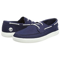 限尺码、中亚Prime会员： Timberland 添柏岚 Bayham Canvas Moccasin 男士帆布鞋