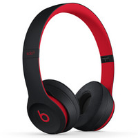 Beats Solo3 Wireless 头戴式 蓝牙无线耳机 手机耳机 游戏耳机 - 桀骜黑红