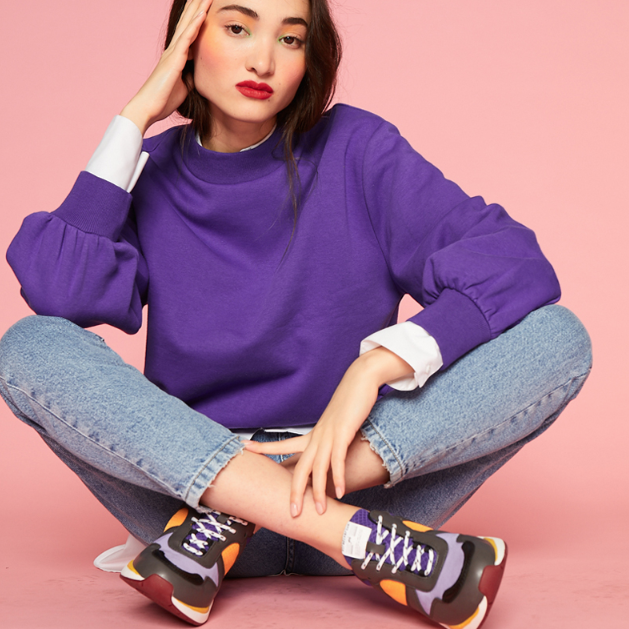 stradivarius 06734777651 女士宽版运动衫