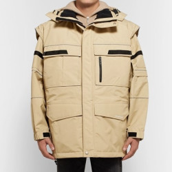 BALENCIAGA 男士连帽派克大衣