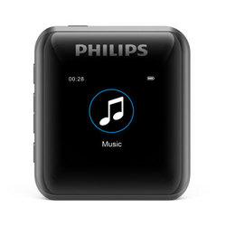 飞利浦（PHILIPS）SA2816 时尚HIFI MP3音乐播放器 锖色