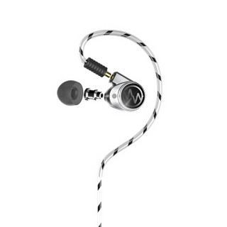 MacaW GT350 耳机 (通用、动圈、入耳式、银色)