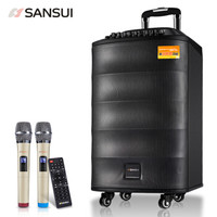 SANSUI 山水 SA3-10 蓝牙音响 (黑色)