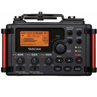 TASCAM DR-60DMKII 单反相机微电影4轨录音工作站  内置混音器的PCM录音机  适合DSLR短片拍摄录音