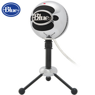 Blue Snowball 雪球usb电容麦克风三种拾音模式即插即用电脑k歌yy游戏唱吧录音拉丝铝 报价价格评测怎么样 什么值得买