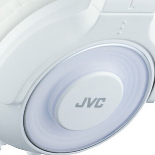  JVC 杰伟世 HA-S220 折叠头戴式耳机 白色