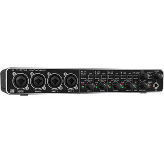 百灵达（Behringer） UMC404HD 外置声卡 录音声卡 USB声卡 带耳放话放