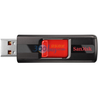  SanDisk 闪迪 酷炫 CZ36 U盘 黑红 16GB