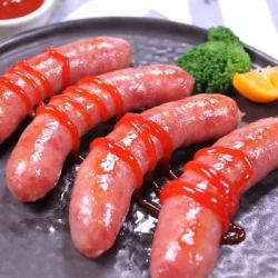 精气神 山黑猪香肠 经典原味/黑椒味 248g/袋