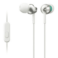 SONY 索尼 MDR-EX110AP 入耳式耳机 白色