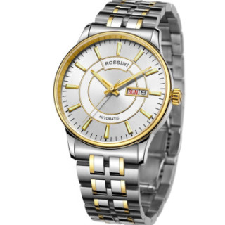 rossini 罗西尼 雅尊商务系列 5551t01a 自动机械男表