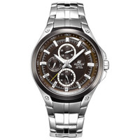 CASIO 卡西欧 EDIFICE系列 EF-326D-5A 三眼计时钢带石英男表