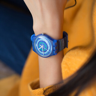SWATCH 斯沃琪 原创炫彩系列 SUOS104 女士石英腕表