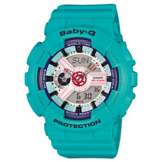 CASIO 卡西欧 BABY-G系列 sneaker colors BA-110SN-3A 运动防水女表