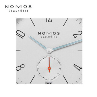 NOMOS Ahoi系列 551 包豪斯风格自动机械腕表 白盘带日历