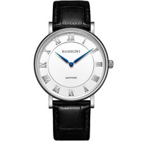 ROSSINI 罗西尼 雅尊商务系列 516727W01B 时尚休闲皮带石英男表