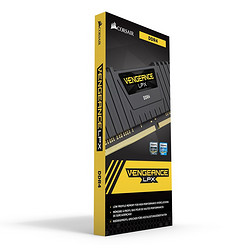 CORSAIR 海盗船 VENGEANCE LPX 复仇者 DDR4 2400 8GB 台式机内存