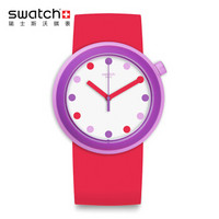 SWATCH 斯沃琪 POP系列 PNP100 女士石英腕表