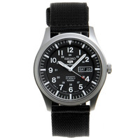 SEIKO 精工 Seiko5Men'S系列 SNZG15J1 自动上链机械男腕表