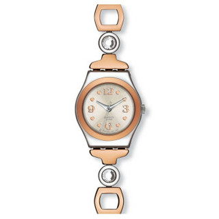 SWATCH 斯沃琪 YSS234G 金属系列 淑女狂想曲石英女表