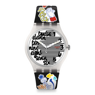 SWATCH 斯沃琪 Think Fun系列 SUOW157 女士石英腕表