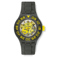 SWATCH 斯沃琪 夏日潜水系列 SUUM100 男士石英腕表