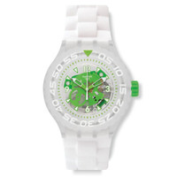SWATCH 斯沃琪 夏日潜水系列 SUUK100 女士石英腕表