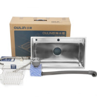 OULIN 欧琳 OLJD616水槽+龙头套餐