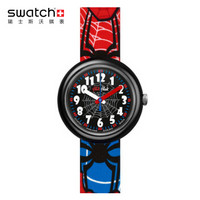 SWATCH 斯沃琪 ZFLNP021 冒险蜘蛛侠 石英儿童表