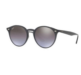 Ray·Ban 雷朋 中性圆形太阳镜 0RB2180 623094 51mm 灰框茶色镜片