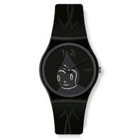 SWATCH 斯沃琪 艺尚系列 GB249 午夜骑士 女士石英腕表