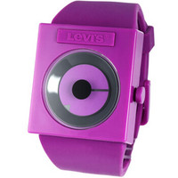 Levi's 李维斯 LTH0704 紫色方形表盘 石英女表