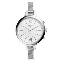 FOSSIL FTW5026 多功能 男士智能手表 银色钢表带