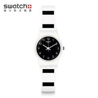 SWATCH 斯沃琪 WORLDHOOD系列 LW161 斑马线条 石英女表