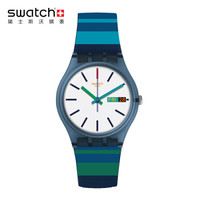 SWATCH 斯沃琪 WORLDHOOD系列 GN724 彩色森林 女士石英腕表