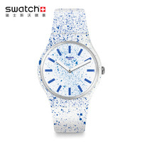 SWATCH 斯沃琪 WORLDHOOD系列 SUOW160 模糊逻辑 女士石英腕表