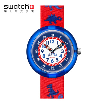 swatch 斯沃琪 ZFBNP117 嗨皮恐龙 儿童石英手表