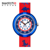 swatch 斯沃琪 ZFBNP117 嗨皮恐龍 兒童石英手表