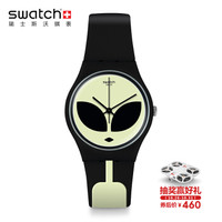 SWATCH 斯沃琪 Think Fun系列 GB307 外星来电 限量款 女士石英腕表